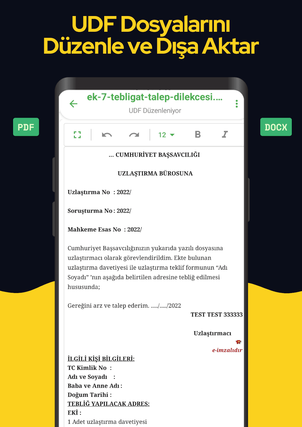 UDF ve Tiff Editor Ekran Görüntüsü 4